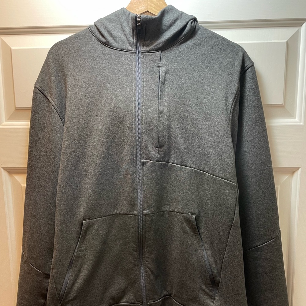 Lulu Citysweat Fleece Gray Zip-up